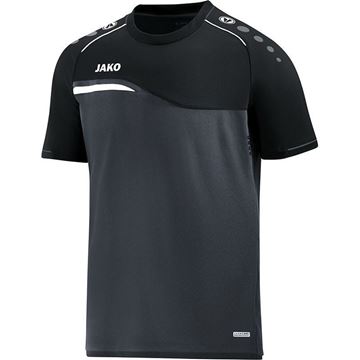Afbeeldingen van Jako Competition Shirt - Antraciet - Zwart - Kinderen
