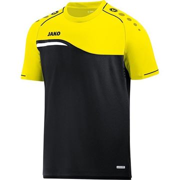 Afbeeldingen van Jako Competition Shirt - Zwart - Geel - Kinderen