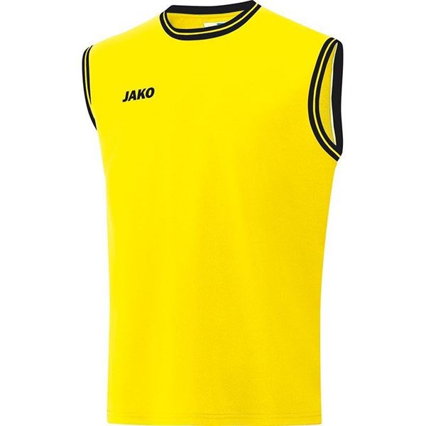 Afbeelding van JAKO Center 2.0 Basketbal Shirt - Geel/Zwart