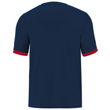 Afbeeldingen van JAKO Porto 2.0 Shirt - Navy Blauw/Rood - Kinderen