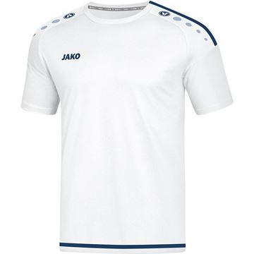 Afbeeldingen van JAKO Striker 2.0 Shirt - Wit/Blauw