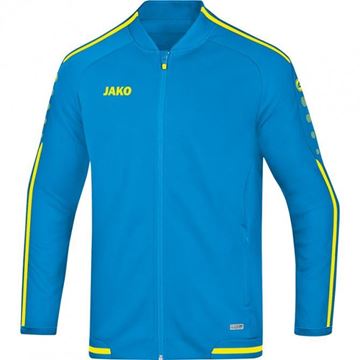 Afbeeldingen van JAKO Vrijetijdsjack Striker 2.0 - Blauw/Geel