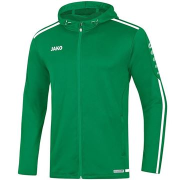 Afbeeldingen van JAKO Striker 2.0 Hooded Trainingsjack - Groen/ Wit