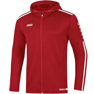 Afbeeldingen van JAKO Striker 2.0 Hooded Trainingsjack - Chili Rood/ Wit