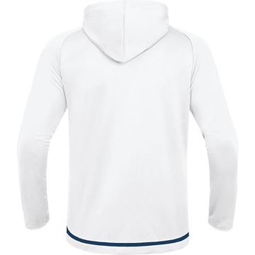 Afbeeldingen van JAKO Striker 2.0 Hooded Trainingsjack - Wit/ Navy
