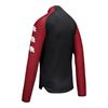 Robey - Performance Half-Zip Training Top - Zwart/ Rood - Kinderen