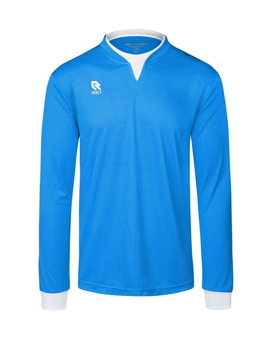 Robey Catch Longsleeve Voetbalshirt - Lichtblauw (Lange | Teamkleding.eu