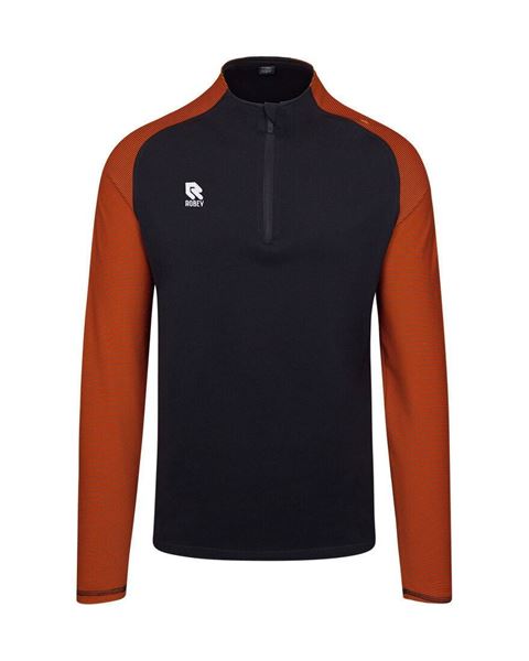 Robey Training Sweater - Zwart/Oranje