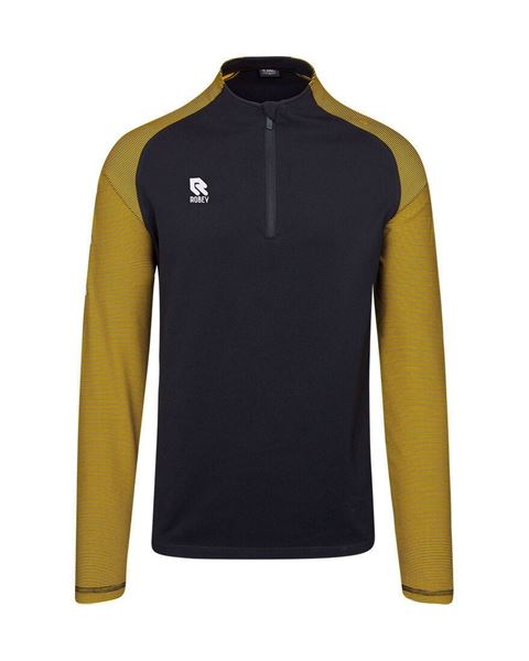 Robey Training Sweater - Zwart/Geel