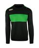 Robey Performance Training Sweater - Zwart/Groen