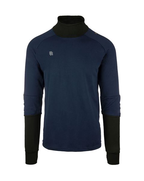 Robey Turtle Neck Training Sweater - Navy/Zwart