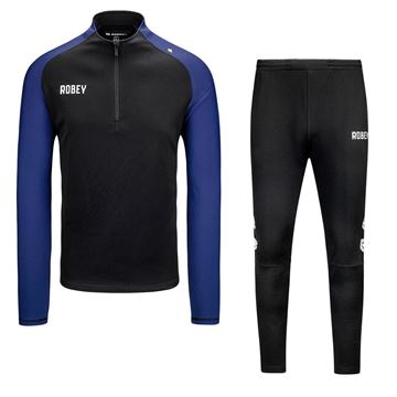 Robey Performance Trainingspak - Zwart/Blauw