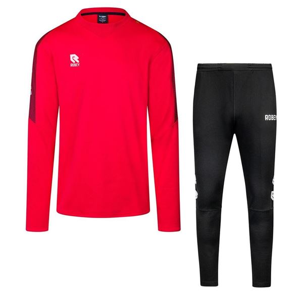 Robey Trainingspak - Rood/Zwart