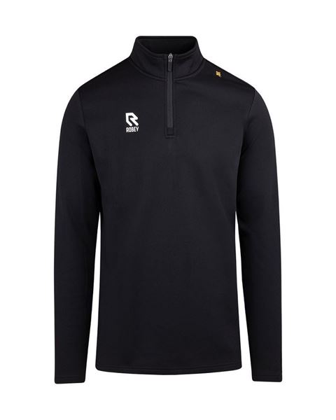 Robey - Crossbar Half-Zip Training Sweater - Zwart