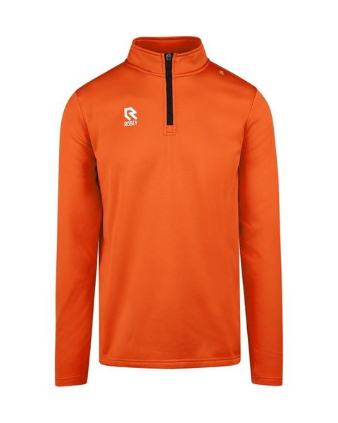 Robey - Crossbar Half-Zip Training Sweater - Oranje - Kinderen