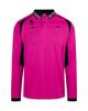 Robey - Referee Scheidsrechter Shirt - Roze (Lange Mouwen)