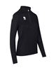 Robey - Forward Half-Zip Training Sweater - Zwart - Dames