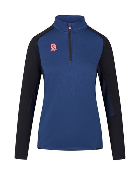 Robey - Forward Half-Zip Training Sweater - Donkerblauw - Dames