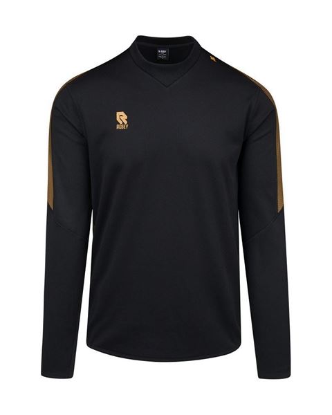 Robey - Performance Training Sweater - Zwart/ Goud