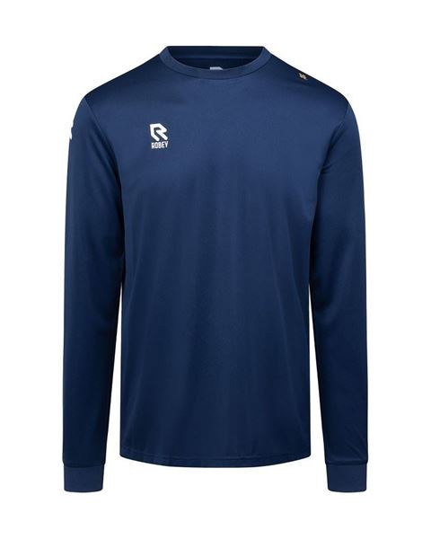 Robey - Crossbar Voetbalshirt - Navy (Lange Mouwen)