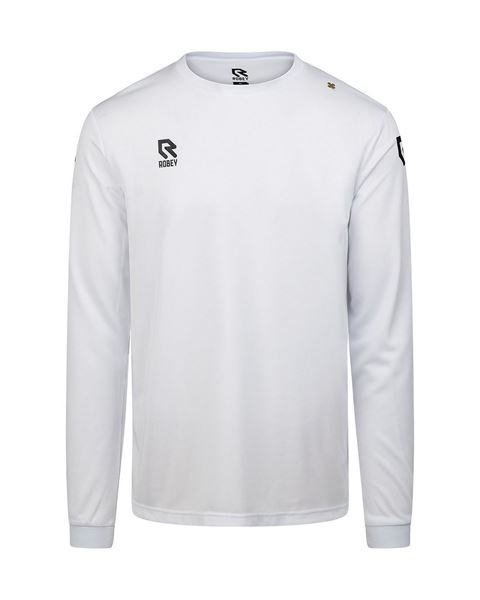 Robey - Crossbar Voetbalshirt - Wit (Lange Mouwen)