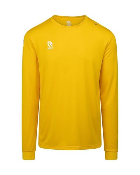 Robey - Crossbar Voetbalshirt - Geel (Lange Mouwen)