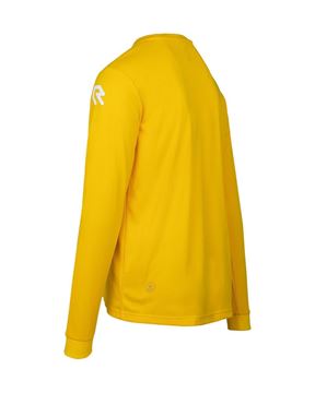 Robey - Crossbar Voetbalshirt - Geel (Lange Mouwen)