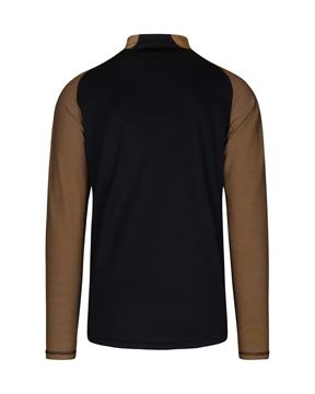 Robey - Performance Half-Zip Training Sweater - Zwart/ Goud