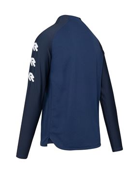 Robey - Performance Half-Zip Training Sweater - Navy/ Zwart - Kinderen