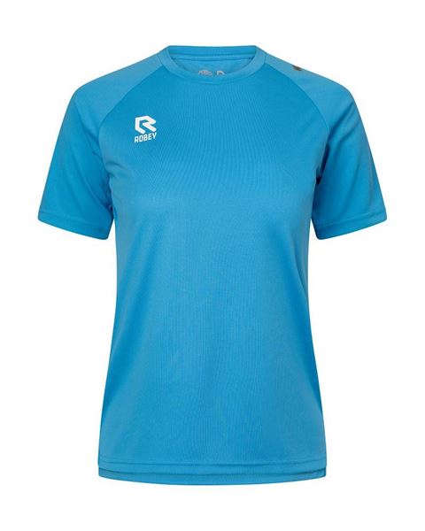 Robey Tennis Club Dames T-Shirt - Lichtblauw