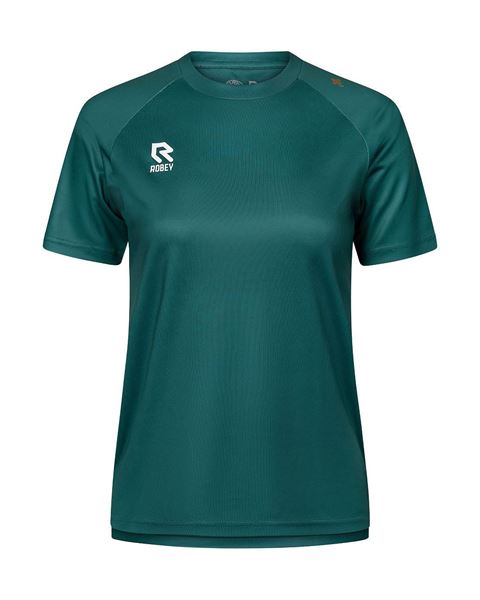 Robey Tennis Club Dames T-Shirt - Donkergroen