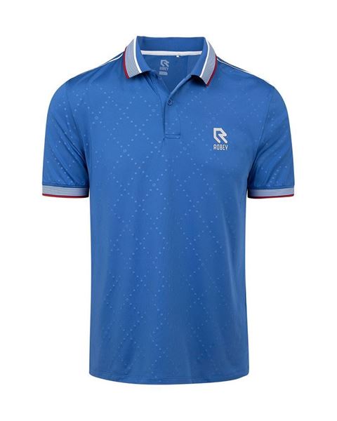 Robey Tennis Poach Polo - Blauw