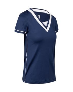 Robey Tennis Match Dames T-Shirt - Navy