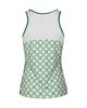 Robey Dames Dropshot Singlet - Wit-Groen