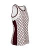 Robey Tennis Dropshop Singlet - Wit Bordeaux